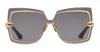 Dita Brokyn - Yellow Gold Sunglasses In Brown