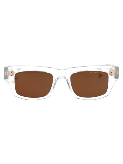 Dita Sunglasses In Crystal Clear W Brown