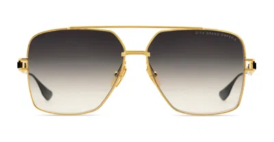 Dita Grand-emperik - Yellow Gold / Matte Black Sunglasses