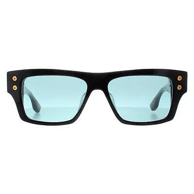Pre-owned Dita Sunglasses Grandmaster Seven Dts407-a-02 Crystal Yellow Gold Brown Gradient In Clear