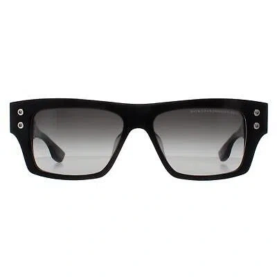 Pre-owned Dita Sunglasses Grandmaster Seven Dts407-a-03 Matt Black Iron Dark Gray Gradient