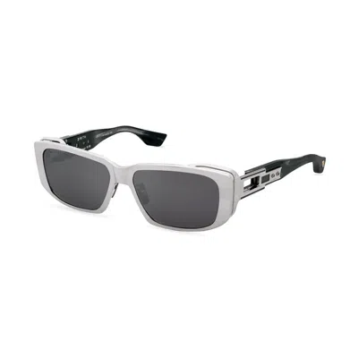 Dita Sunglasses Rectangle Full Rim, Gold Frame And Grey Lens Zirith-dts-435-a01 In Multi