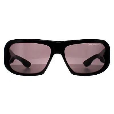 Pre-owned Dita Sunglasses Superflight Dts133-61-02 Black Silver Gray Gray