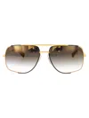 Dita Midnight Special Sunglasses In Yellow Gold - Black W/ Dark Grey To Clear - Gold Flash - Ar