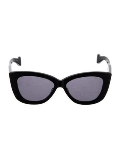 Pre-owned Dita Sunspot Oversize Sunglasses In Black