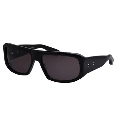 Dita Superflight Dt Dts133-61-02 Unisex Wrap Sunglasses In Black