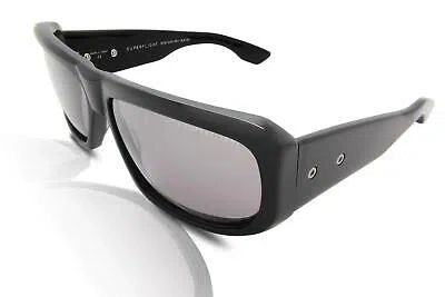 Pre-owned Dita Superflight Sunglasses Dts133-02 Black/silver/grey Authentic In Gray