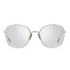 Dita Talon-threecrystal Clear-white Gold In Crystal Clear-white Gold