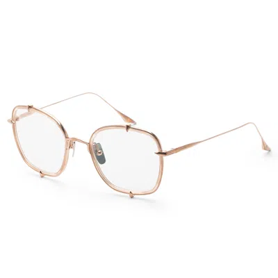 Dita Talon Women's 52 Mm Pink Opticals In Gold