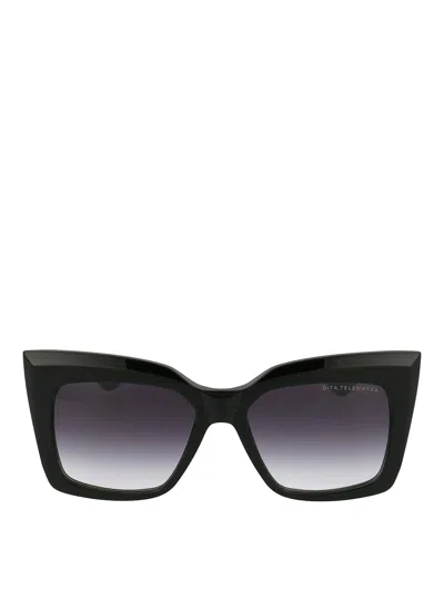 Dita Telemaker Sunglasses In Black
