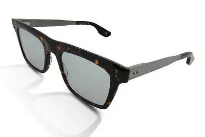 Pre-owned Dita Telion Sunglasses Dts120-02 Dark Tortoise/gunmetal/grey Authentic In Brown