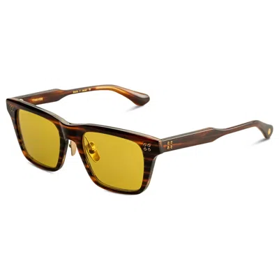 Dita Thavos Golden Amber Sport Men's Sunglasses Dts713-a-02 53 In Brown