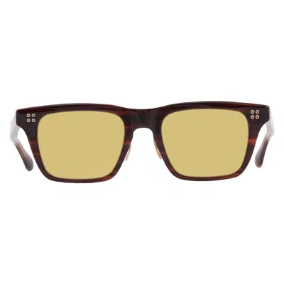 Dita Thavos Golden Amber Sport Men's Sunglasses Dts713-a-02 53 In Yellow