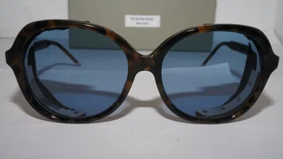 Pre-owned Dita Thom Browne Sunglasses Tortoise Blue Shield Tb-503-b-t-tkt-57 57 17 145 In Gray