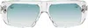 Dita Transparent Hypher-1183 Sunglasses In Crystal Clear - Anti