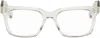 Dita Transparent Sequoia Glasses In Transparent