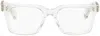 Dita Transparent Sequoia Glasses In Clear