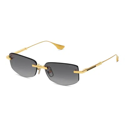 Dita Trysim.75 Grey Gradient Geometric Men's Titanium Sunglasses Dts182-a-01 56