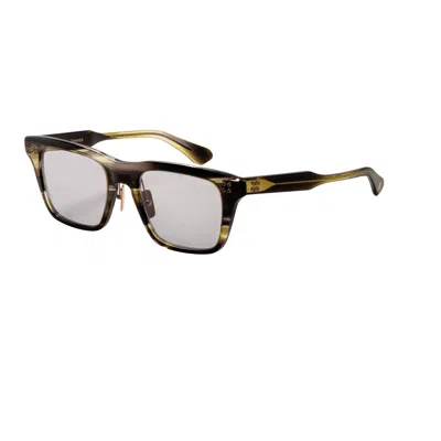 Dita Unisex 53 Mm Yellow Sunglasses In Black