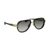Dita Vastik Dt Dts441-a-01 Unisex Aviator Sunglasses In Green