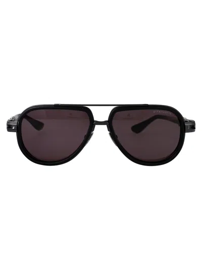 Dita Vastik Sunglasses In Black Iron - Black W/grey