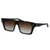 Dita Venzyn Dt Dts720-a-01 Unisex Square Sunglasses In Multi