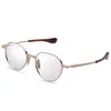 Dita Vers-one Demo Round Unisex Eyeglasses Dtx150-a-01 In Gold