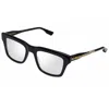 Dita Wasserman Demo Square Unisex Eyeglasses Dtx700-a-01 52 In Black