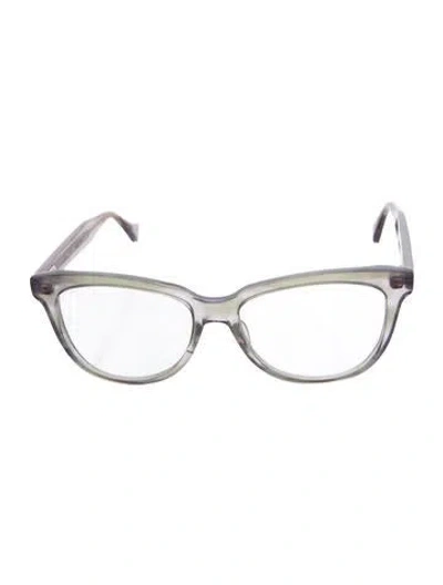 Pre-owned Dita Wayfarer Eyeglasses In Purple