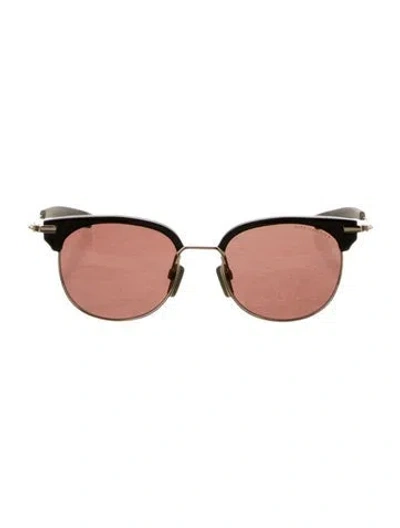 Pre-owned Dita Wayfarer Tinted Sunglasses In Black