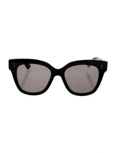 Pre-owned Dita Wayfarer Tinted Sunglasses In Black