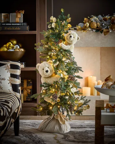 Ditz Designs By The Hen House All That Sparkles Polar Play Tree, 48"