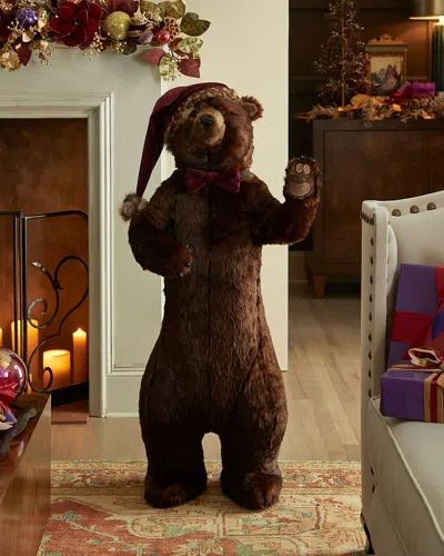 Ditz Designs By The Hen House Realms Of Glory Standing Cinnamon Bear ...