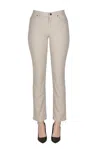 Diusca 5 Pockets Style Slim Fit Trousers In Dove-grey