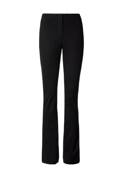 Divalo Adana Punto Flared Pants In Black