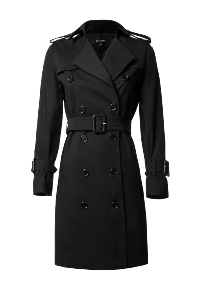 Divalo Vlad Trench Coat In Black