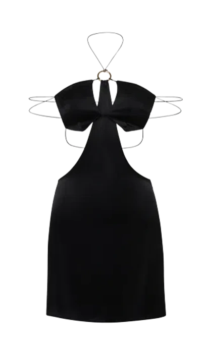 Divalo Emma Mini Dress In Black