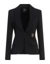 Divedivine Woman Blazer Black Size 10 Polyester, Elastane