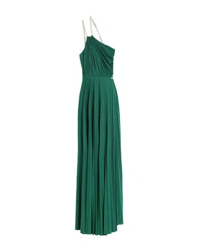 Divedivine Woman Maxi Dress Green Size 6 Viscose, Lurex, Elastane