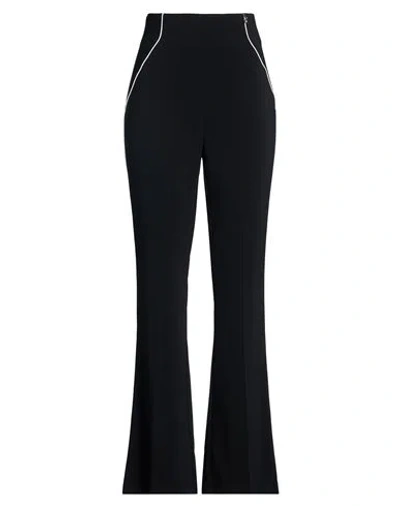 Divedivine Woman Pants Black Size 8 Polyester, Elastane