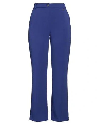Divedivine Woman Pants Purple Size 10 Polyester, Elastane