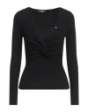 Divedivine Woman Sweater Black Size L Viscose, Polyester, Polyamide