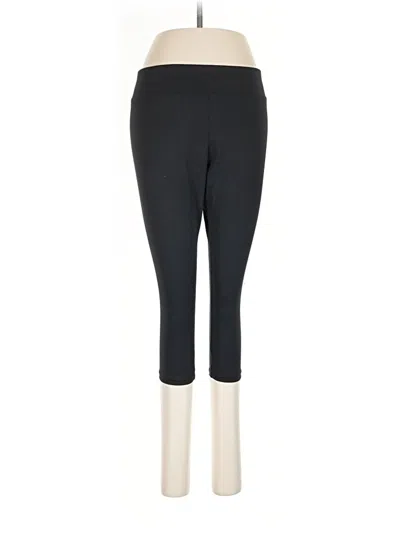 Pre-owned Divided By H&m Active Pants In Black
