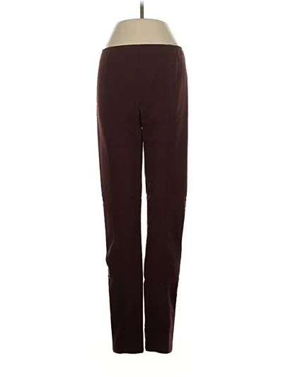Pre-owned Divided By H&m Active Pants In Burgundy