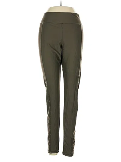 Pre-owned Divided By H&m Active Pants In Green