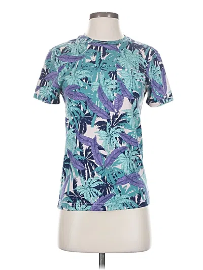 Pre-owned Divided By H&m Active T-shirt In Blue