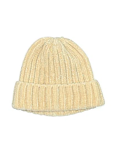 Pre-owned Divided By H&m Beanie Hat In Brown