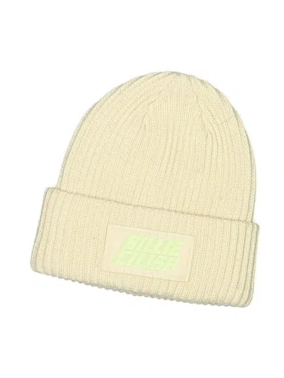 Pre-owned Divided By H&m Beanie Hat In White