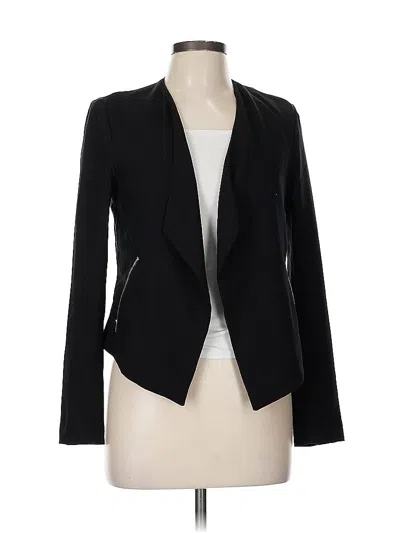 Pre-owned Divided By H&m Blazer Jacket In Black