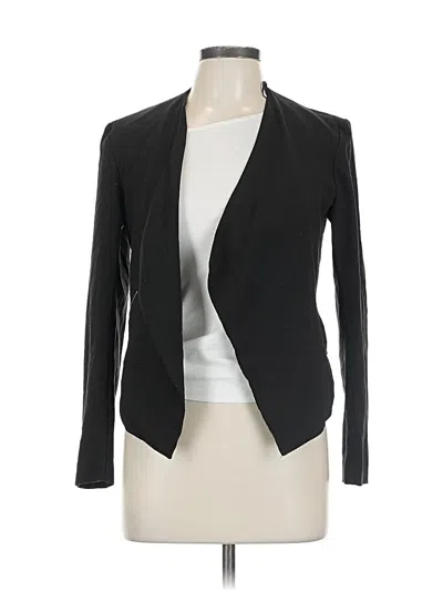 Pre-owned Divided By H&m Blazer Jacket In Black